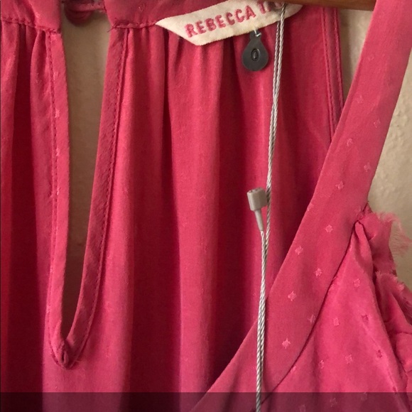 Rebecca Taylor Punched Cami Dress 0 NWT - Picture 6 of 6